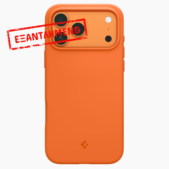 Θήκη Spigen Silicone Fit Magsafe για Apple iPhone 17 Pro Max Πορτοκαλί