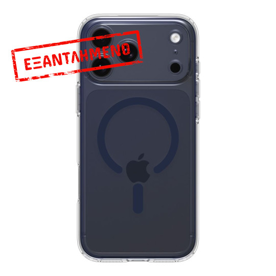 Θήκη Spigen Ultra Hybrid Magsafe για iPhone Apple 17 Pro Max Διάφανο-Σκούρο Μπλε