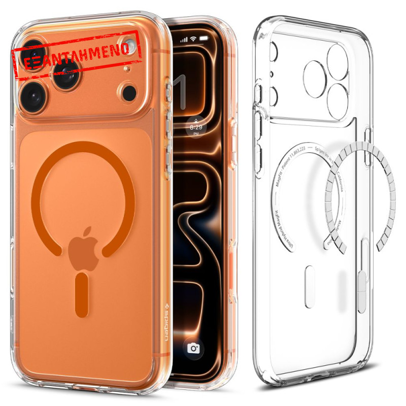 Θήκη Spigen Ultra Hybrid Magsafe για iPhone Apple 17 Pro Διάφανη