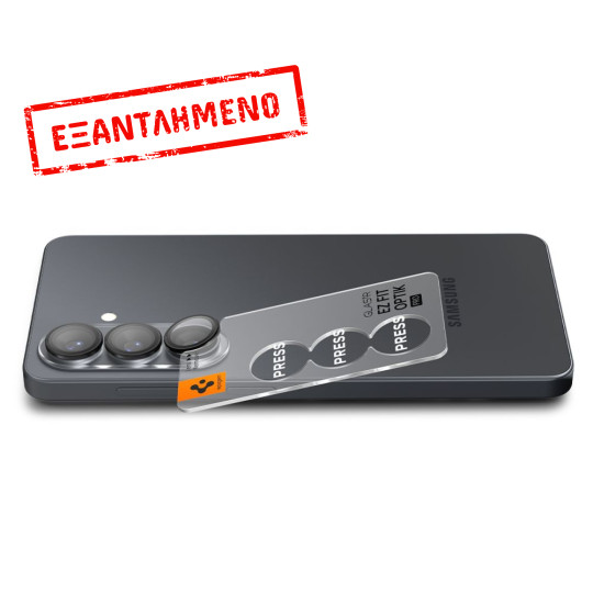 Προστασία Κάμερας Spigen Optik Pro HD Glass Ez Fit για Samsung SM-S942 Galaxy S26 2 Τεμαχίων Μαύρο