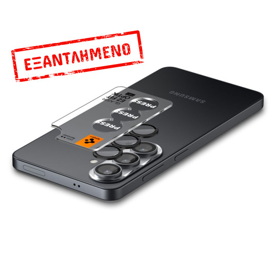 Προστασία Κάμερας Spigen Optik Pro HD Glass Ez Fit για Samsung SM-S942 Galaxy S26 2 Τεμαχίων Μαύρο