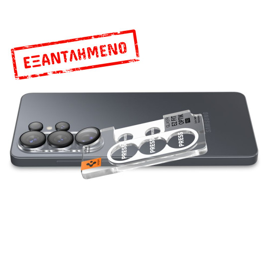 Προστασία Κάμερας Spigen Optik Pro HD Glass Ez Fit για Samsung SM-S948 Galaxy S26 Ultra 2 Τεμαχίων Μαύρο