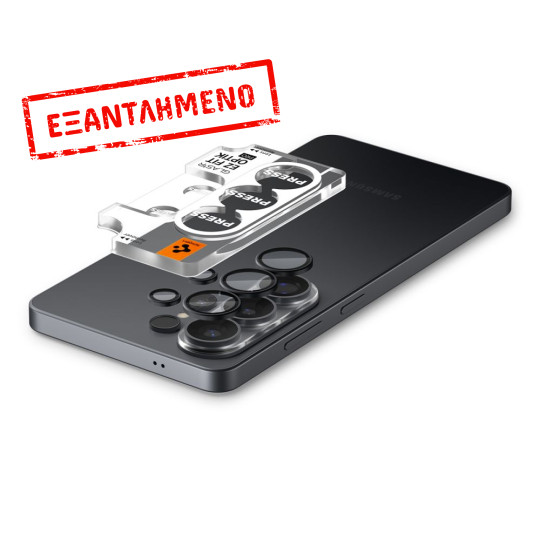 Προστασία Κάμερας Spigen Optik Pro HD Glass Ez Fit για Samsung SM-S948 Galaxy S26 Ultra 2 Τεμαχίων Μαύρο