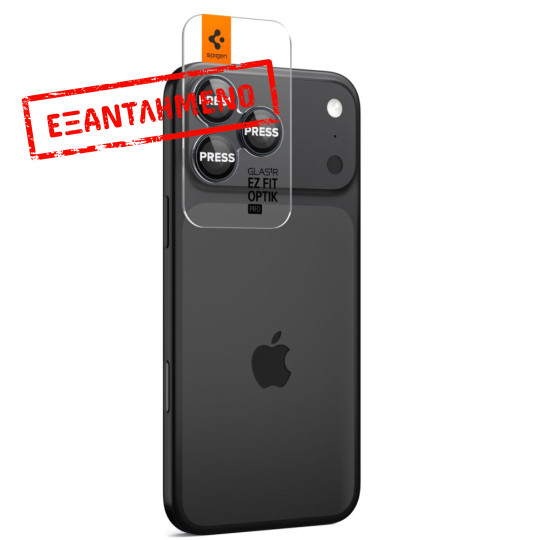 Προστασία Κάμερας Spigen Optik Pro Ez Fit για Apple iPhone 16 Pro 16 Pro Max 17 Pro 17 Pro Max Σκούρο Μπλε 2 Τμχ
