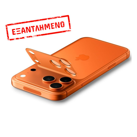 Προστασία Κάμερας Spigen Optik Pro XL Glass Ez Fit για Apple iPhone 17 Pro Max Πορτοκαλί