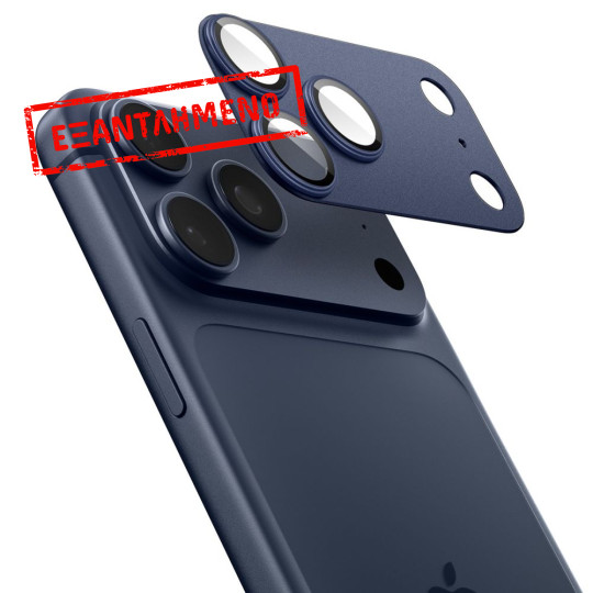 Προστασία Κάμερας Spigen Optik Pro XL Glass Ez Fit για Apple iPhone 17 Pro Max Μπλε