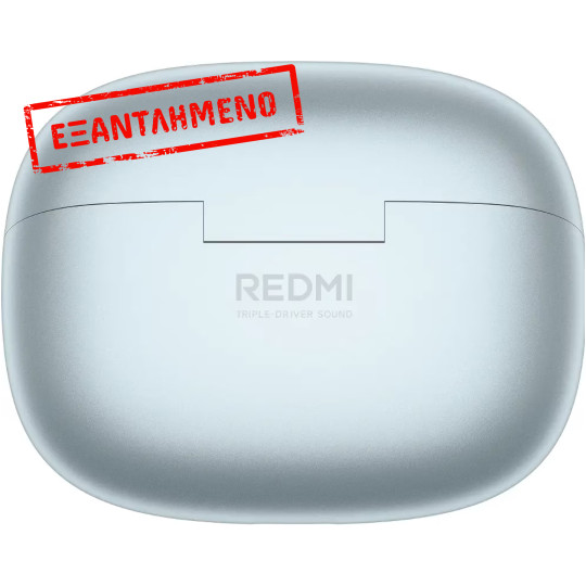 Wireless Bluetooth Xiaomi Redmi Buds 8 Pro με Hi-Res Deep Space Noise Cancellation 3 και Θήκη Φόρτισης IP54 Glacier Blue