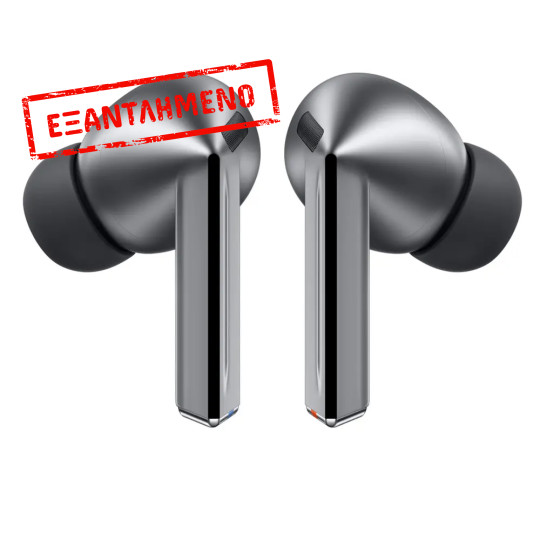 Wireless Bluetooth Samsung Galaxy Buds3 Pro SM-R630 ANC IP57 + Θήκη Φόρτισης Silver