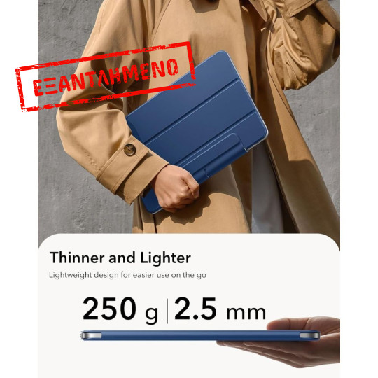 Θήκη Esr Rebount Magnetic για Apple iPad Air 4 (2020) Air 5 (2022) 10.9''  iPad Air 6 (2024) Air 7 (2025) Air 8 (2026) 11''  Μπλε