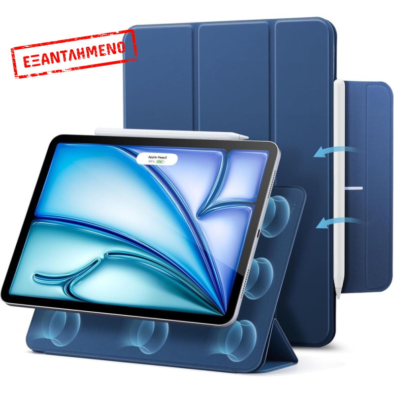 Θήκη Esr Rebount Magnetic για Apple iPad Air 4 (2020) Air 5 (2022) 10.9''  iPad Air 6 (2024) Air 7 (2025) Air 8 (2026) 11''  Μπλε