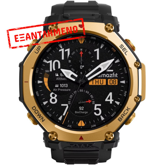 Smartwatch Amazfit T-Rex 3 Pro 1.5" AMOLED GPS 10 ATM Black Gold