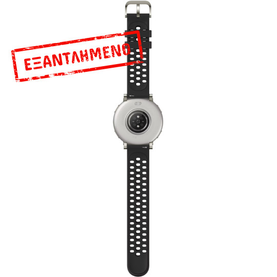 Smartwatch Amazfit Active 3 Premium 1.32" AMOLED GPS NFC 5 ATM με Δυνατότητα Κλήσεων Apex Silver