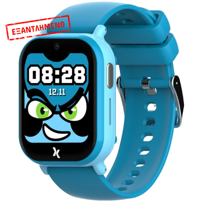 Smartwatch Maxcom FW49 Kiddo 4G 1.52” IPS 670mAh IP67 με 20mm Silicon Band και SOS Button με Δυνατότητα Κλήσεων Μπλέ Smartwatch Maxcom FW49 Kiddo 4G 1.52” IPS 670mAh IP67 με 20mm Silicon Band και SOS Button με Δυνατότητα Κλήσεων Μπλέ