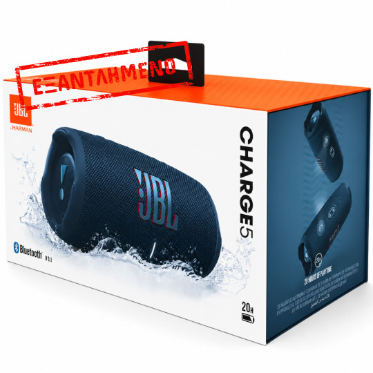 Φορητό Ηχείο Bluetooth JBL Charge 5 40Watt IP67 20h Playtime Μπλε