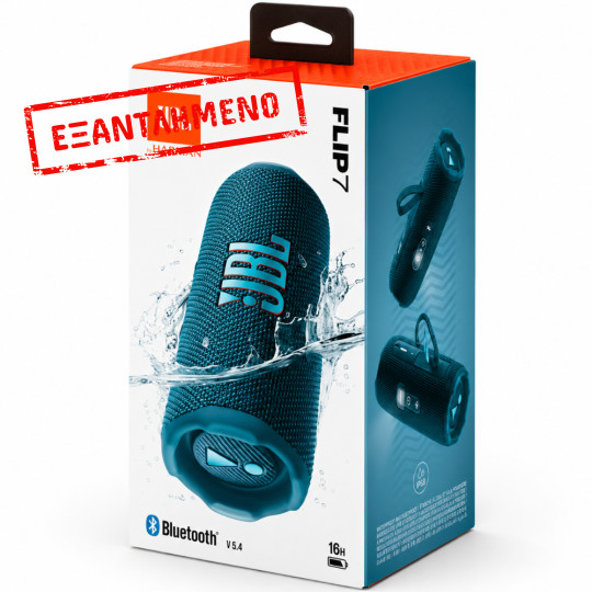 Φορητό Ηχείο Bluetooth JBL Flip 6 30Watt IP67 12h Playtime Μπλε
