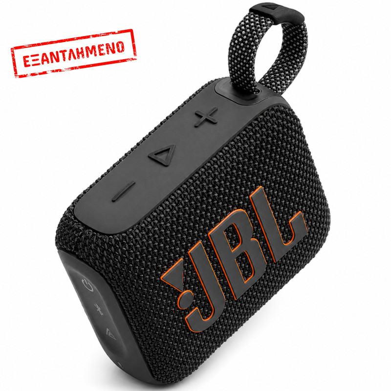 Φορητό Ηχείο Bluetooth JBL GO 4 4.2W IP67 7h Playtime Μαύρο
