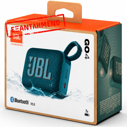 Φορητό Ηχείο Bluetooth JBL GO 4 4.2W IP67 7h Playtime Μπλε