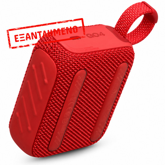Φορητό Ηχείο Bluetooth JBL GO 4 4.2W IP67 7h Playtime Κόκκινο