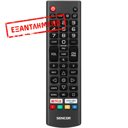 Τηλεόραση Sencor SLE 24S841MBW webOS SMART TV HD Ready HDR 10 24" με Δυνατότητα για Τροφοδοσία 230V και 12V