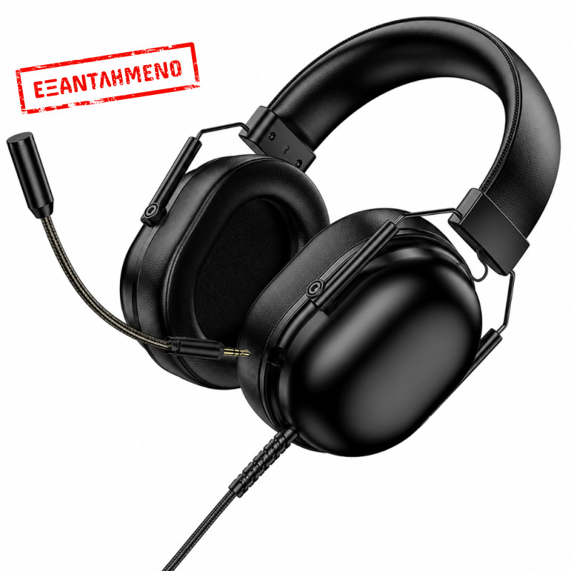 Ακουστικά Ενσύρματα Gaming Hoco W113 Dynamic Surround Stereo USB7.1 με Αποσπώμενο Μικρόφωνο Καλώδιο USB-A 2m Μαύρα Ακουστικά Ενσύρματα Gaming Hoco W113 Dynamic Surround Stereo USB7.1 με Αποσπώμενο Μικρόφωνο Καλώδιο USB-A 2m Μαύρα