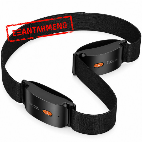 Bluetooth Hands Free Headband Hoco EA10 Energica v.5.4 Open Ear Ακουστικά 400mAh και Πλήκτρα Αφής Μαύρο