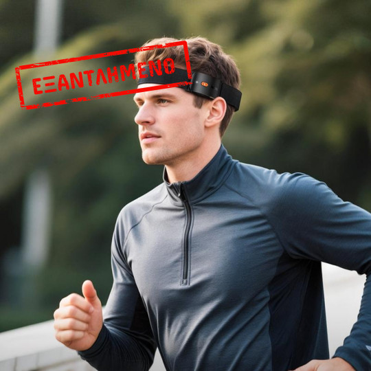 Bluetooth Hands Free Headband Hoco EA10 Energica v.5.4 Open Ear Ακουστικά 400mAh και Πλήκτρα Αφής Μαύρο