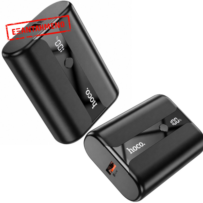 Power Bank Hoco Q3 Pro Mini 10000mAh 22.5W PD20W Super Fast Charge 1xUSB-C 1xUSB-A 1xMicroUSB και LED Ένδειξη Μαύρο Power Bank Hoco Q3 Pro Mini 10000mAh 22.5W PD20W Super Fast Charge 1xUSB-C 1xUSB-A 1xMicroUSB και LED Ένδειξη Μαύρο