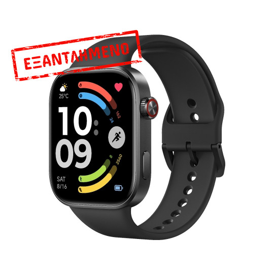 Smartwatch Xiaomi Redmi Watch 6 BHR08CIGL 2.07" AMOLED GPS Αδιάβροχο έως 5ATM με Δυνατότητα Κλήσεων Obsidian Black Smartwatch Xiaomi Redmi Watch 6 BHR08CIGL 2.07" AMOLED GPS Αδιάβροχο έως 5ATM με Δυνατότητα Κλήσεων Obsidian Black