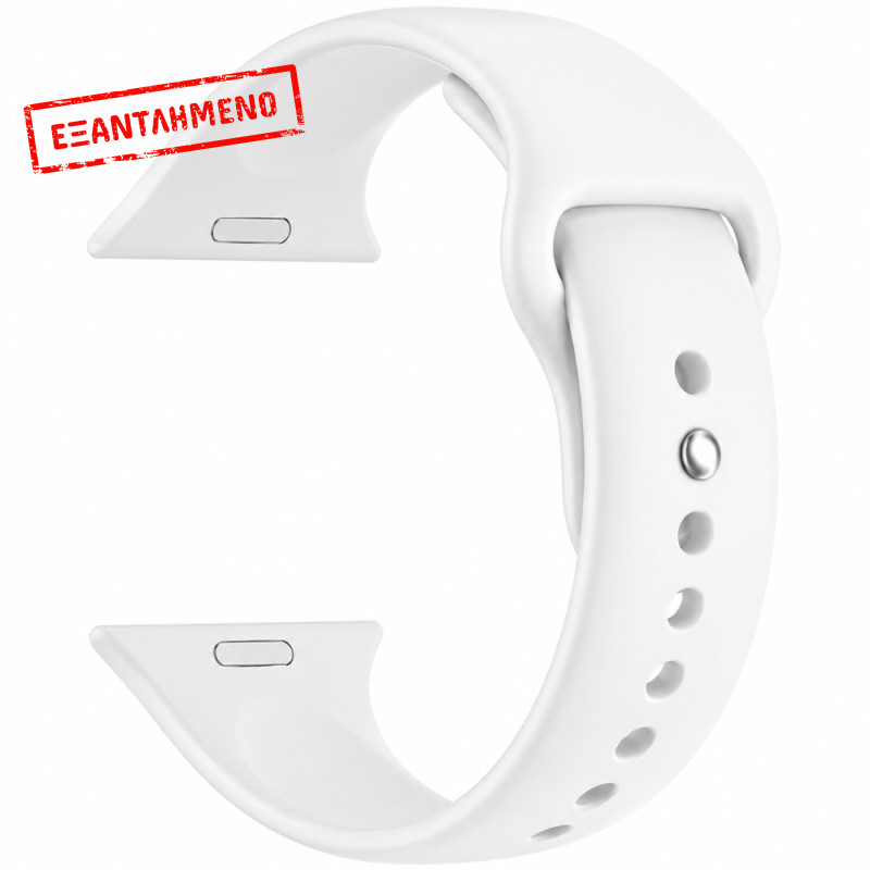 Watchband Hoco WH23 Flexible Series Silicon Band 40mm-44mm White για Samsung Watch8 Watchband Hoco WH23 Flexible Series Silicon Band 40mm-44mm White για Samsung Watch8