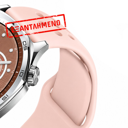 Watchband Hoco WH25 Flexible Series για Samsung Huawei Xiaomi Vivo OPPO κα 22mm Universal Ροζ Silicon Strap