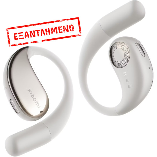 Wireless Bluetooth Xiaomi OpenWear Stereo Open Ear με Διπλά Μικρόφωνα και Θήκη Φόρτισης Sandstone Beige