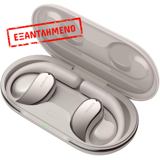 Wireless Bluetooth Xiaomi OpenWear Stereo Open Ear με Διπλά Μικρόφωνα και Θήκη Φόρτισης Sandstone Beige