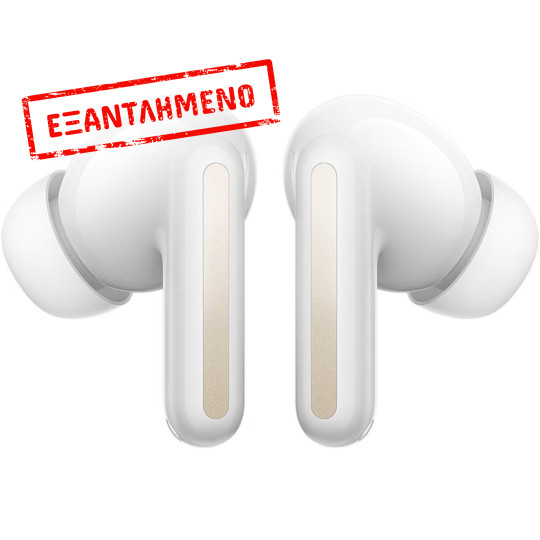 Wireless Bluetooth Xiaomi Redmi Buds 8 BHR08UHGL Bluetooth v5.4 ANC με 11h Χρόνο Λειτουργίας και Θήκη Φόρτισης White