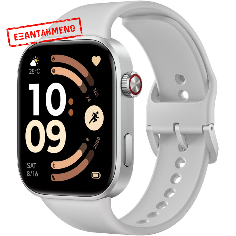 Smartwatch Xiaomi Redmi Watch 6 BHR08CUGL 2.07" AMOLED GPS Αδιάβροχο έως 5ATM με Δυνατότητα Κλήσεων Silver Gray Smartwatch Xiaomi Redmi Watch 6 BHR08CUGL 2.07" AMOLED GPS Αδιάβροχο έως 5ATM με Δυνατότητα Κλήσεων Silver Gray