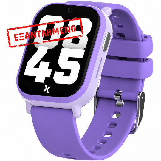 Smartwatch Maxcom FW49 Kiddo 4G 1.52” IPS 670mAh IP67 με 20mm Silicon Band και SOS Button με Δυνατότητα Κλήσεων Μωβ Smartwatch Maxcom FW49 Kiddo 4G 1.52” IPS 670mAh IP67 με 20mm Silicon Band και SOS Button με Δυνατότητα Κλήσεων Μωβ