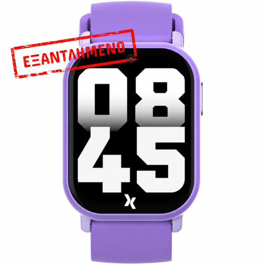 Smartwatch Maxcom FW49 Kiddo 4G 1.52” IPS 670mAh IP67 με 20mm Silicon Band και SOS Button με Δυνατότητα Κλήσεων Μωβ Smartwatch Maxcom FW49 Kiddo 4G 1.52” IPS 670mAh IP67 με 20mm Silicon Band και SOS Button με Δυνατότητα Κλήσεων Μωβ