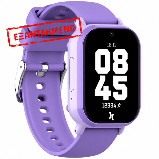 Smartwatch Maxcom FW49 Kiddo 4G 1.52” IPS 670mAh IP67 με 20mm Silicon Band και SOS Button με Δυνατότητα Κλήσεων Μωβ Smartwatch Maxcom FW49 Kiddo 4G 1.52” IPS 670mAh IP67 με 20mm Silicon Band και SOS Button με Δυνατότητα Κλήσεων Μωβ