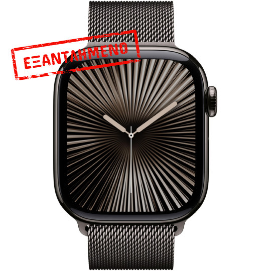 Apple Watch Series 10 4G 46mm GPS eSIM NFC IP6X Titanium Case with Milanese Loop Slate