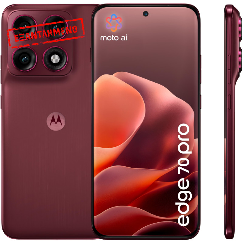 Motorola Edge 70 Pro 5G Dual Sim 6.78" 12GB/512GB NFC IP68 Pantone Zinfandel