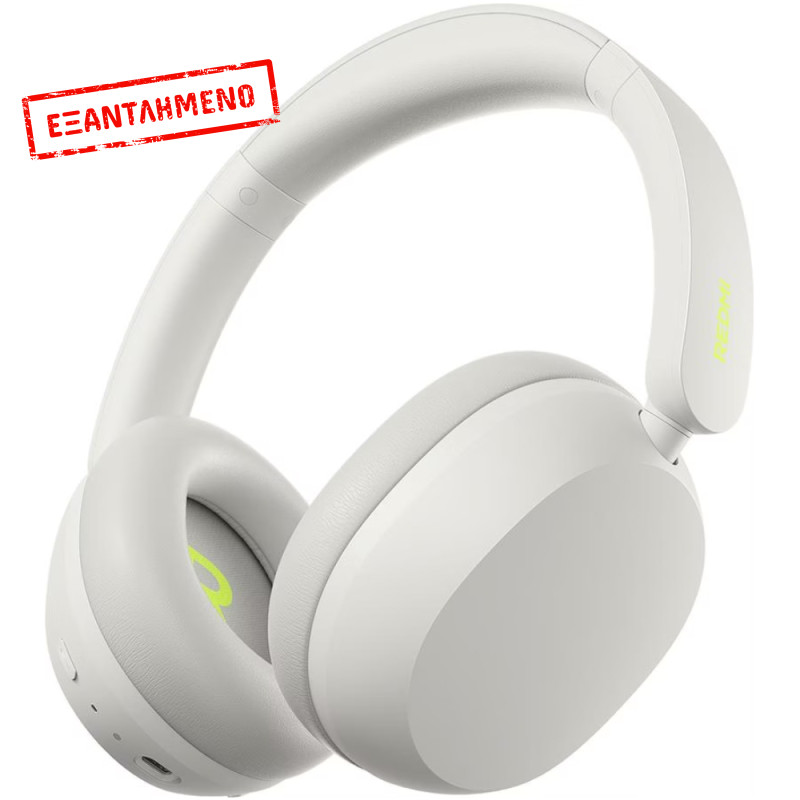Bluetooth Xiaomi Redmi Neo Over Ear Ασύρματα & Ενσύρματα Hi-Res με 72 ώρες Λειτουργίας, ANC, ΒΤ5.4, 3 Mics και HyperOS Sand