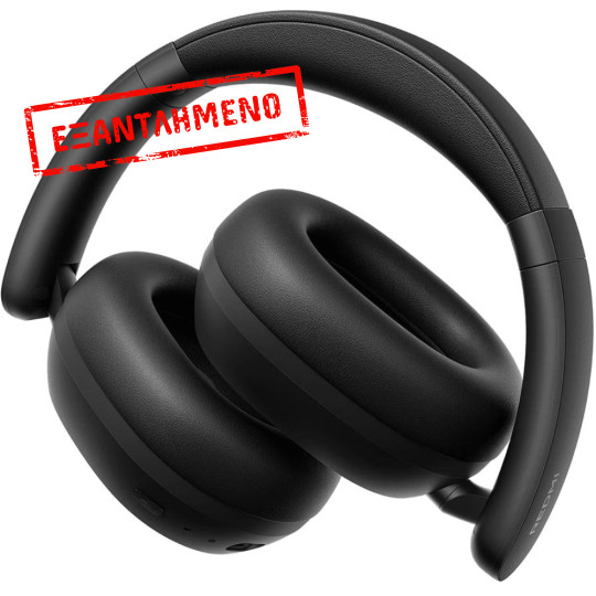 Bluetooth Xiaomi Redmi Neo Over Ear Ασύρματα & Ενσύρματα Hi-Res με 72 ώρες Λειτουργίας, ANC, ΒΤ5.4, 3 Mics και HyperOS Obsidian Black