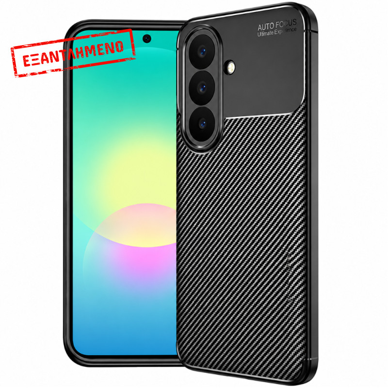 Θήκη Ancus AutoFocus Carbon Fiber για Samsung Galaxy A27 5G Μαύρη
