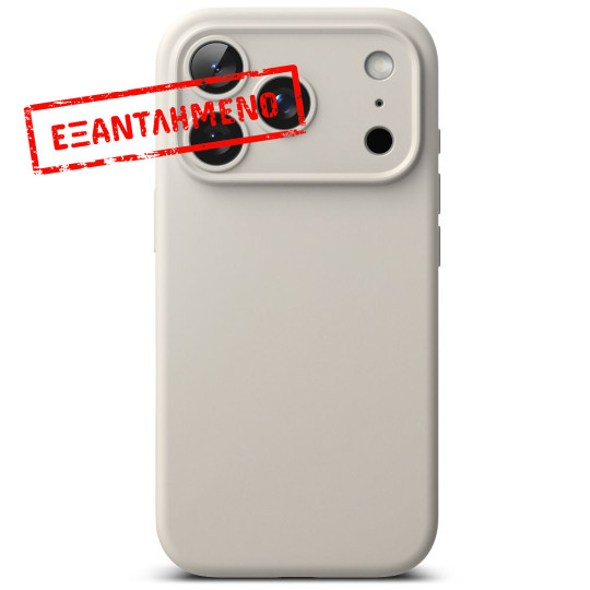 Θήκη Ringke Silicone Magsafe για Apple iPhone 17 Pro Stone