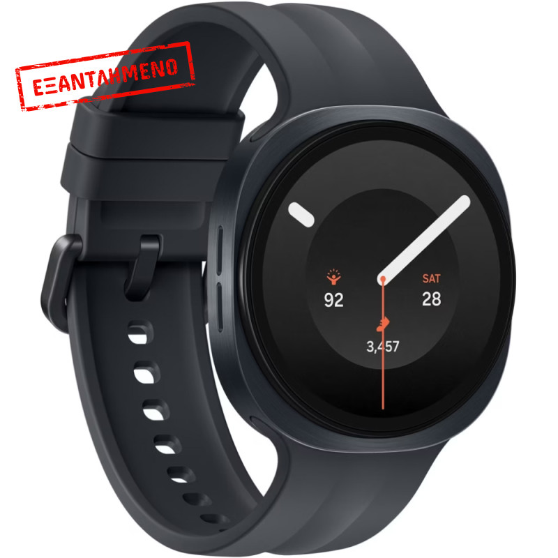 Smartwatch Samsung Galaxy Watch9 L340 1.34" Super AMOLED GPS NFC  5 ATM με Δυνατότητα Κλήσεων Graphite