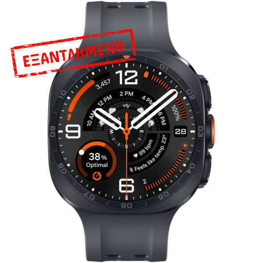 Smartwatch Samsung Galaxy Watch Ultra 2 (2026) LTE L715 1.52" Super AMOLED GPS eSim NFC 10ATM με Δυνατότητα Κλήσεων Titanium Grey
