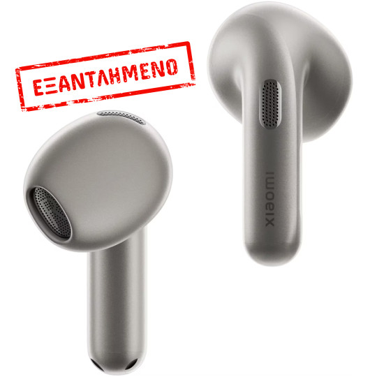 Wireless Bluetooth Xiaomi Buds 6 BHG08OHGL Hi-Res με Active Noise Cancellation, AI Υπότιτλοι και Θήκη Φόρτισης IP54 Titan Grey