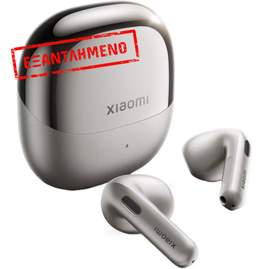 Wireless Bluetooth Xiaomi Buds 6 BHG08OHGL Hi-Res με Active Noise Cancellation, AI Υπότιτλοι και Θήκη Φόρτισης IP54 Titan Grey