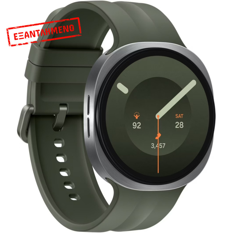 Smartwatch Samsung Galaxy Watch9 L350 1.47" Super AMOLED GPS NFC 5 ATM με Δυνατότητα Κλήσεων Silver