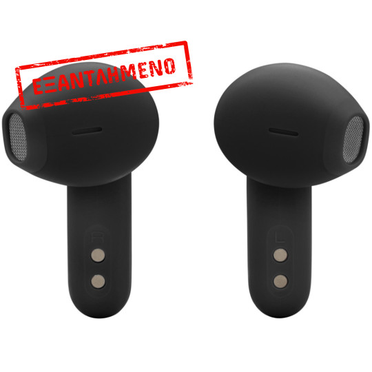 Wireless Hands Free JBL Wave Flex 2 Earbud TWS με Pure Bass ANC έως 40 Ώρες Λειτουργίας BT v5.3 IP54 και Fast Charge Θήκη Μαύρο
