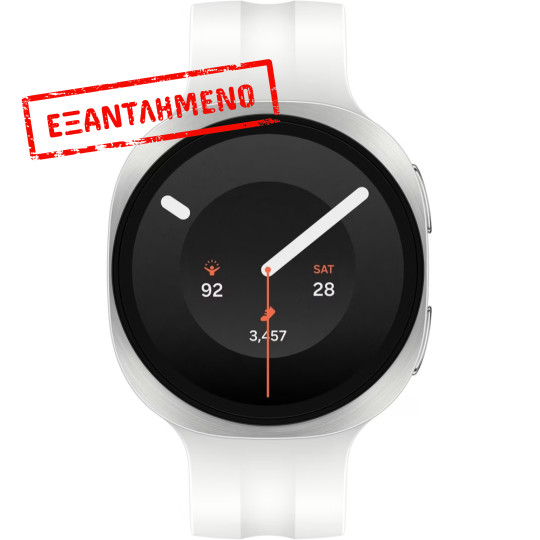 Smartwatch Samsung Galaxy Watch9 L340 1.34" Super AMOLED GPS NFC  5 ATM με Δυνατότητα Κλήσεων Cream